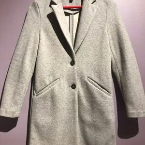 Zara Women Soft Feel Mid Coat